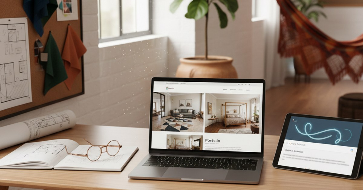 Site de Designer de Interiores: Conquiste Clientes e Destaque-se no Google