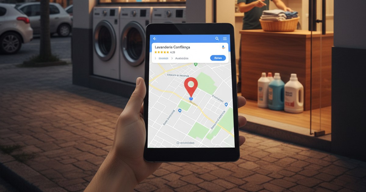 Lavanderias: Domine o Google Maps e Conquiste Clientes Locais