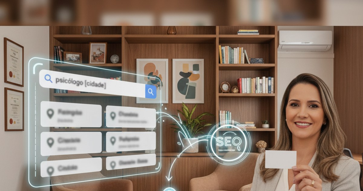 Psicólogos: Seja Encontrado no Google por Pacientes em Sua Cidade