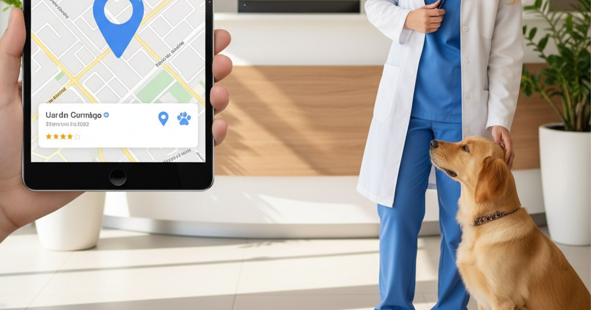 Veterinário Perto de Mim: Como Seu Consultório Aparece no Google