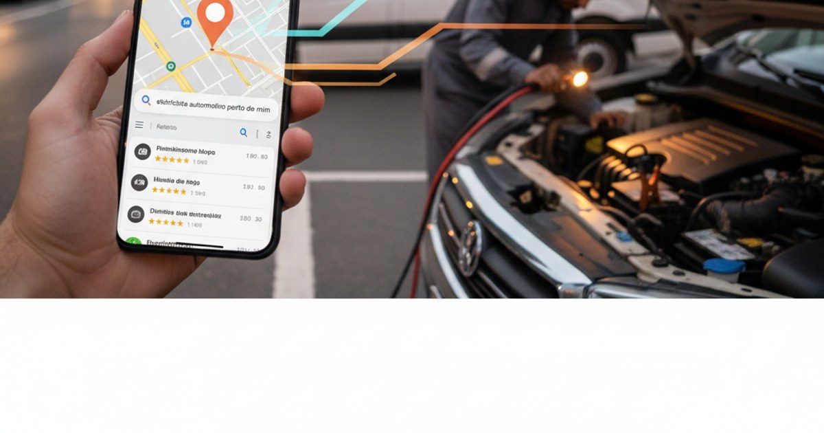 Auto Elétricas no Google: Como Motoristas Encontram Seu Serviço Agora?