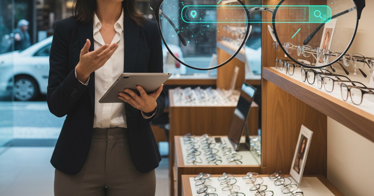 Ótica no Google: Domine a Busca 'Óculos Perto de Mim' e Venda Mais!